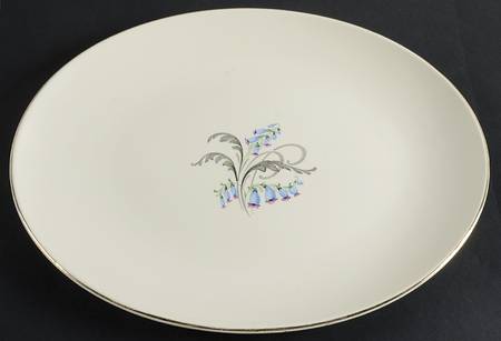 Bluebells 14" Oval Serving Platter