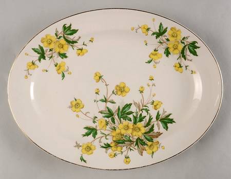 Buttercup 12" Oval Serving Platter