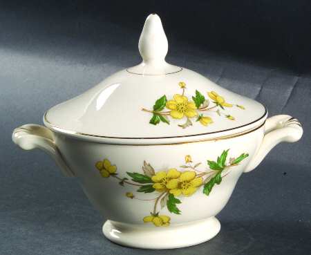 Buttercup Sugar Bowl & Lid