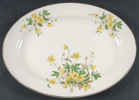 Buttercup 13" Oval Serving Platter