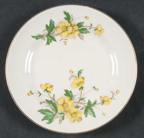 Buttercup Bread & Butter Plate