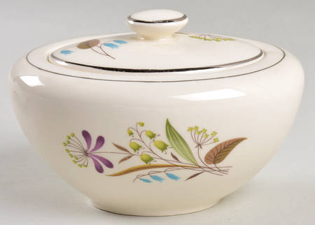Chalet Sugar Bowl & Lid