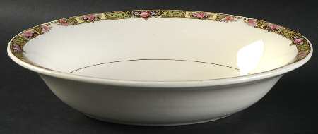 Chartreuse 9" Oval Vegetable Bowl