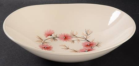 Coral Pine 9" Round Vegetable Bowl