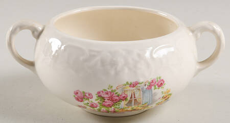 Cottage Window Sugar Bowl No Lid