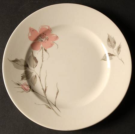 Dawn Rose Salad Plate