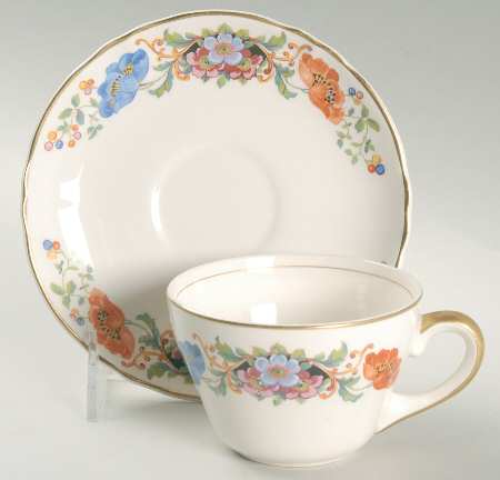 Duchess Flat Cup & Saucer Set