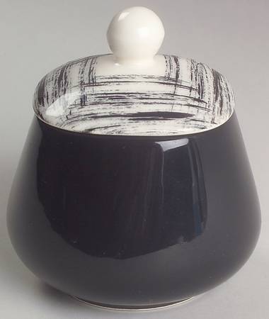 Ebonette Sugar Bowl & Lid