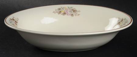 Farm In Winter 9" Oval Vegetable Bowl