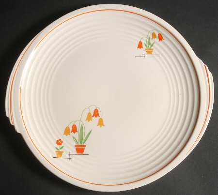 Flower Pots (Yorktowne) 13" Chop Plate (Round Platter)
