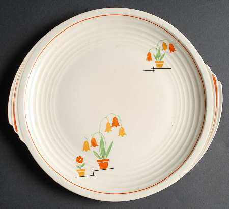 Flower Pots (Yorktowne) 11" Chop Plate (Round Platter)