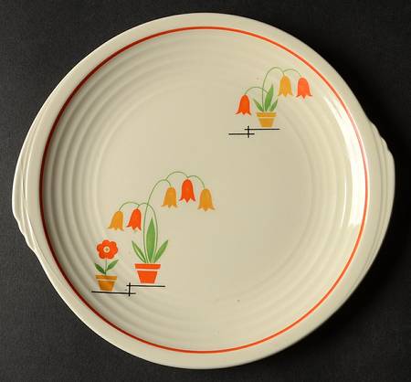 Flower Pots (Yorktowne) Bread & Butter Plate