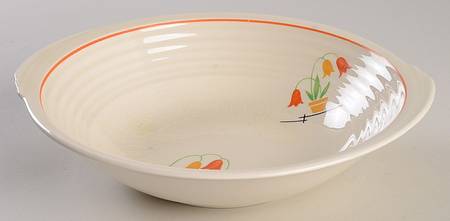 Flower Pots (Yorktowne) 9" Round Vegetable Bowl