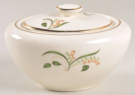 Forsythia Sugar Bowl & Lid