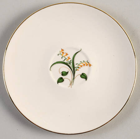 Forsythia Saucer for Flat Cup