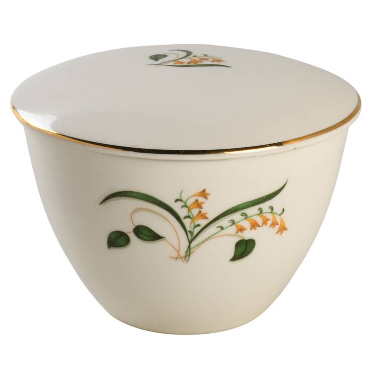 Forsythia Sugar Bowl & Lid