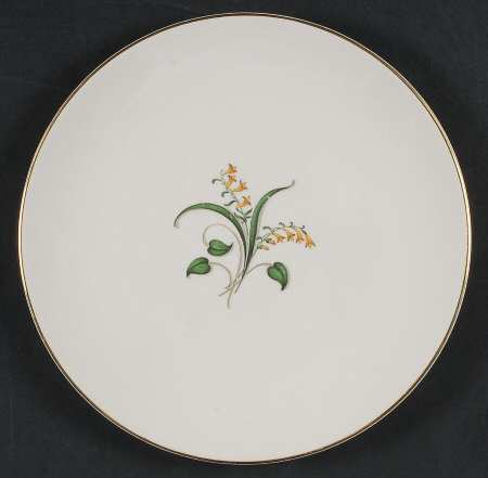 Forsythia Salad Plate