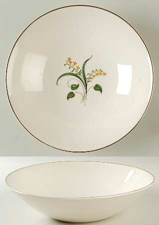 Forsythia 10" Round Vegetable Bowl
