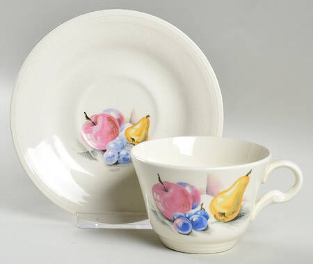 Fruits (Utilityware) Flat Cup & Saucer Set