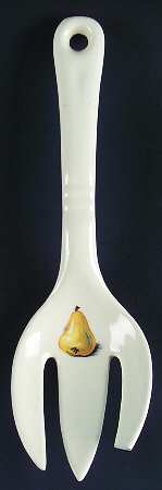 Fruits (Utilityware) Salad Serving Fork, Solid Piece