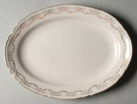 KNO10 13" Oval Serving Platter