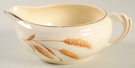Golden Wheat Gravy Boat