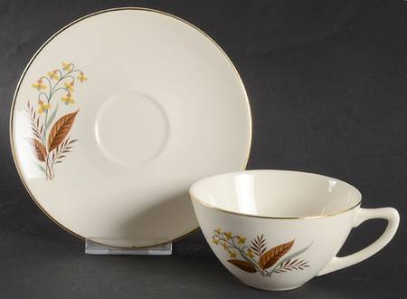 Harmony Flat Cup & Saucer Set