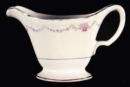 James Floral Festoon Creamer