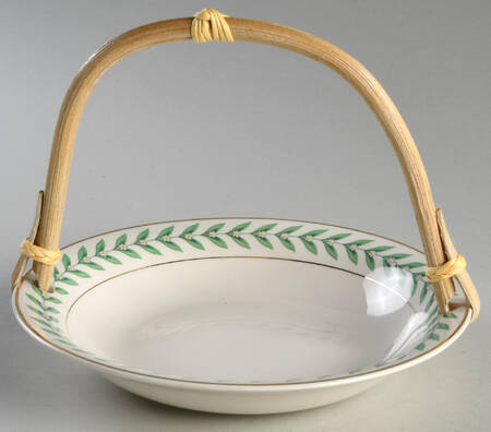KNO103 7''-7 1/4'' Basket W/Bamboo Handle HC