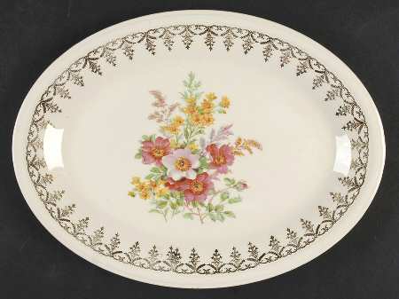 KNO104 11" Oval Serving Platter
