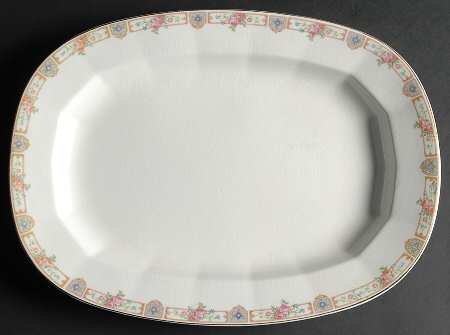 Plaza 15" Oval Serving Platter