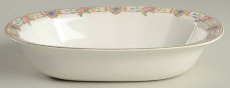 Plaza 8" Oval Vegetable Bowl