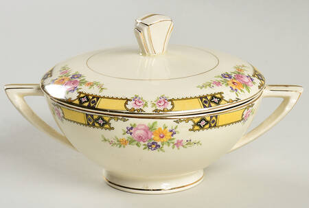 402E1 Sugar Bowl & Lid