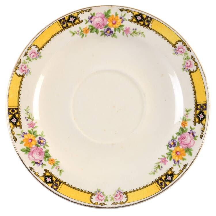 402E1 Saucer for Footed Cup