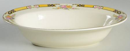 402E1 9" Oval Vegetable Bowl