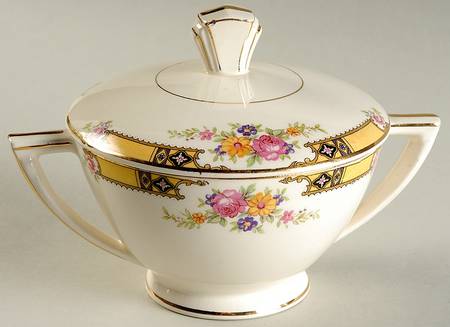 402E1 Sugar Bowl & Lid