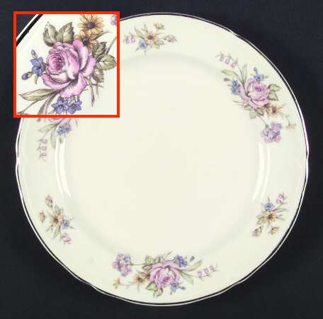 KNO124 Salad Plate