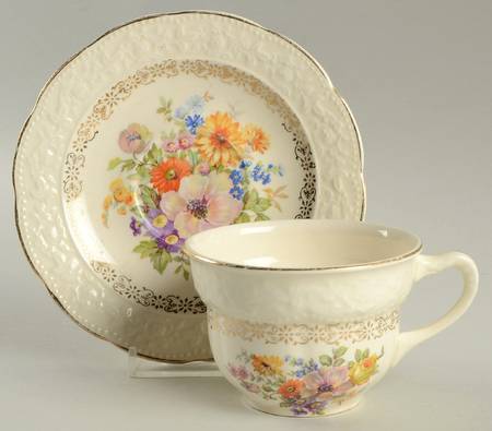 S-337-E1 Flat Cup & Saucer Set