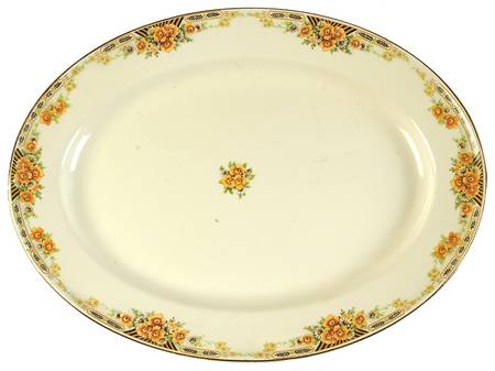 797E1 15" Oval Serving Platter