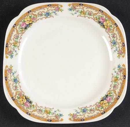 KNO136 Square Salad Plate
