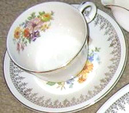 Royal Celtic Flat Cup & Saucer Set