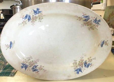KTK2 15" Oval Serving Platter