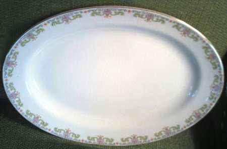 KNO185 16" Oval Serving Platter