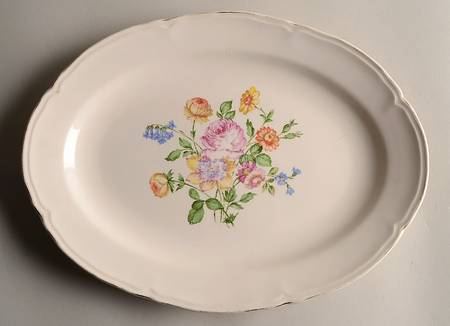 KNO191 13" Oval Serving Platter