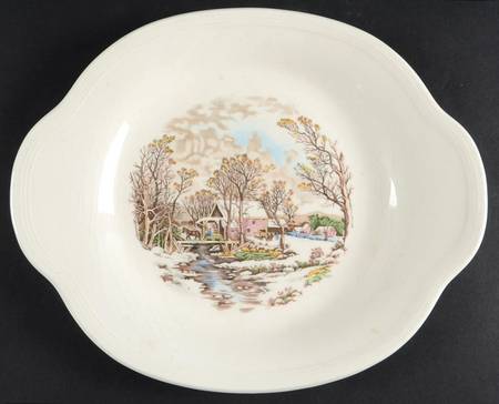 KNO196 Handled Cake Plate