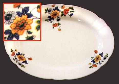 Ktk86 12" Oval Serving Platter