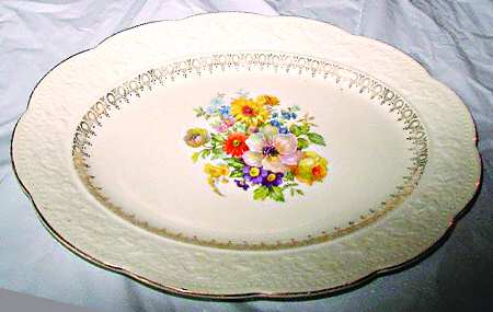 S1307E1 14" Oval Serving Platter