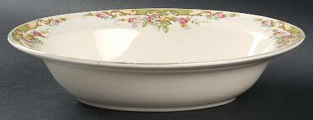 401E1 9" Oval Vegetable Bowl
