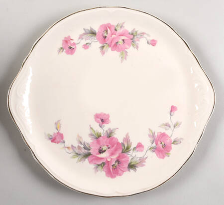 1657-E1 Handled Cake Plate