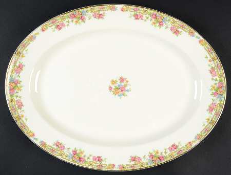 KNO39 15" Oval Serving Platter